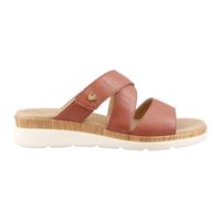 Sandalia Flexi 124209 De Piel Terracota Mujer