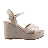 Sandalia Casual Miracol By Mama Lola 50087 Sintético Latte Mujer