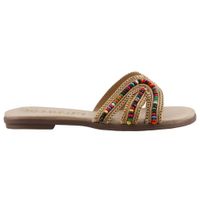 Sandalia Miracol By Mama Lola 5352 Sintética Multicolor Dama