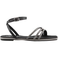 Sandalia Casual Uh Lulu By Eh! 1008 Sintético Negro Dama