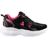 Tenis Deportivo HGN By MR SHU Estilo 922 Malla Flow Negro Mujer