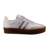 Tenis Casual HGN By Mr Shu 7075 Sintético Blanco Mujer