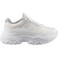 Tenis HGN By MR SHU Estilo 8224 Sintético Blanco Dama