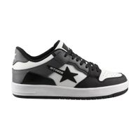 Tenis Stars Cu413 Sintético Blanco/Negro Para Caballero