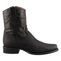 Bota Cuatralba Dubai Imitación Pitón Negro