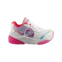 Tenis Kings Lu 1654F Sintético Blanco Niña