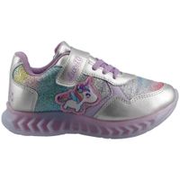Tenis Lux 10 563BF Sintético Plata Niña