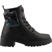 BOTA NIÑA BAMBINO N6123 NEGRO