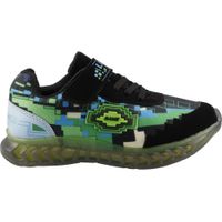 TENIS NIÑO LUX 10 553BF NEGRO
