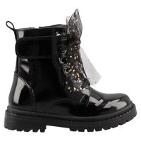 BOTA NIÑA BAMBINO N6340 NEGRO