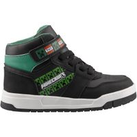 TENIS NIÑO MINECRAFT MI5341 NEGRO