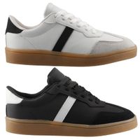 TENIS MUJER TRAX by MR SHU 7012BI NEGRO