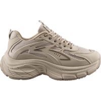 TENIS MUJER TRAX by MR SHU TX233 BEIGE
