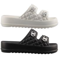 SANDALIA MUJER HR B857 NEGRO