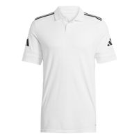 Playera Para Hombre Adidas SQ C Polo Blanco
