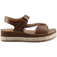 Sandalia Mujer Lobo Solo 1685N Café