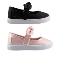 Dúo Pack Balerina Niña Peach & Fun By Beser 4023 Negro