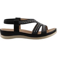 Sandalia Mujer Vosse VS568 Negro