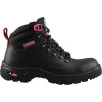 Bota Mujer Industrial Cliff 444 Negro