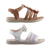Dúo Pack Sandalia Niña Peach & Fun By Beser 724114 Café