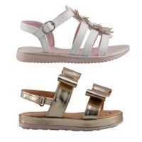 Dúo Pack Sandalia Niña Peach & Fun By Beser 724222 Blanco