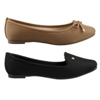 Dúo Pack Balerina Mujer Cosmo Paris By Beser 231 Café