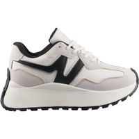 Tenis para Mujer Daddy W 12096 de Piel Sintética Beige