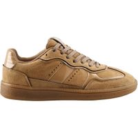 Tenis para Mujer Death Bear 501 de Piel Sintética Café
