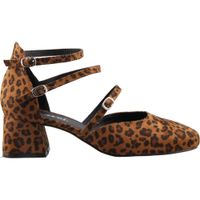 Zapato para Mujer Miracol by Mama Lola 1711 Café Textil