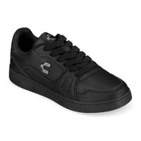 Tenis Unisex Casual Charly 1087714002 de Piel Sintética Negro