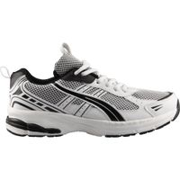 Tenis Unisex Casual HGN by MR Shu 502 de Piel Sintética Blanco
