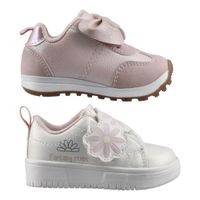 Tenis Casual para Niña Mini Moon by Manchitas 18 de Piel Sintética Gris
