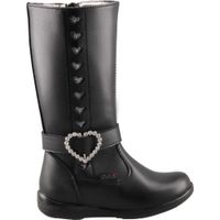 Bota para Niña Lady Flores 770 Negro Sintética