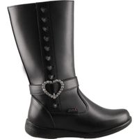 Bota para Niña Lady Flores 770 Negro Sintética