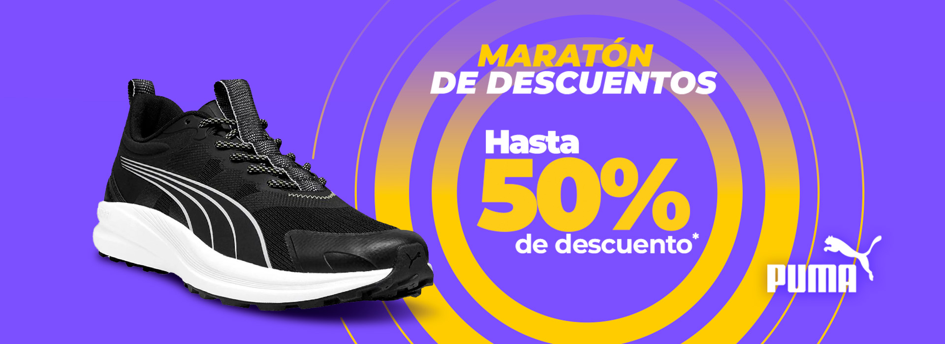 Maratón de descuento | Hasta 50% off